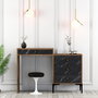 Hanah Home Lizbon 555 Tocador Nogal y Negro